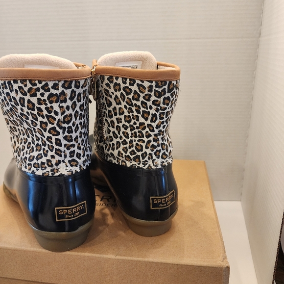 Sperry Cheetah duck boots - Picture 4 of 6